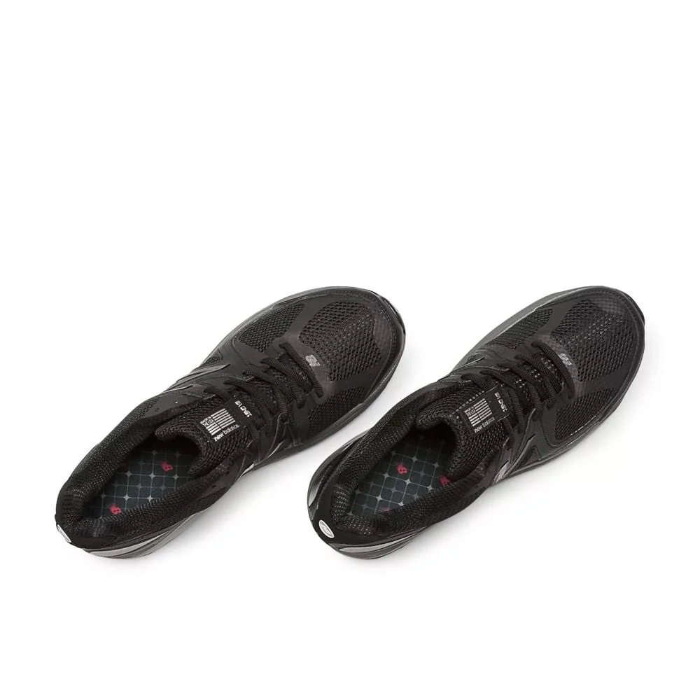 New Balance Men's 1540v3 Walking Shoes- Black/Silver - Image 3
