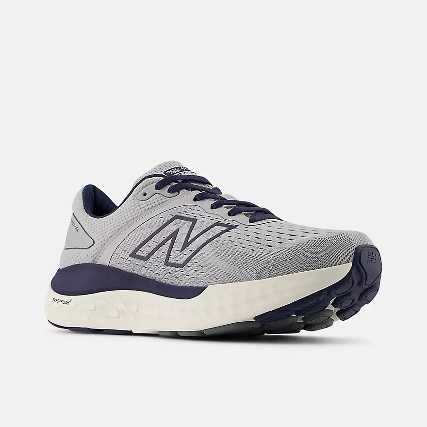 New Balance Men's 1540v4 Walking Shoes- Aluminium Gray/ NB Navy - Image 2