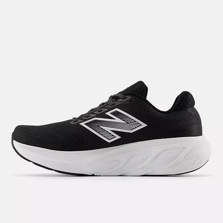 New Balance Men's 880v15 Running Shoes- Black/ White - Image 2
