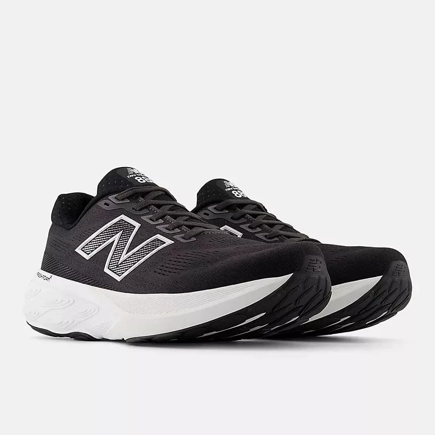 New Balance Men's 880v15 Running Shoes- Black/ White - Image 4