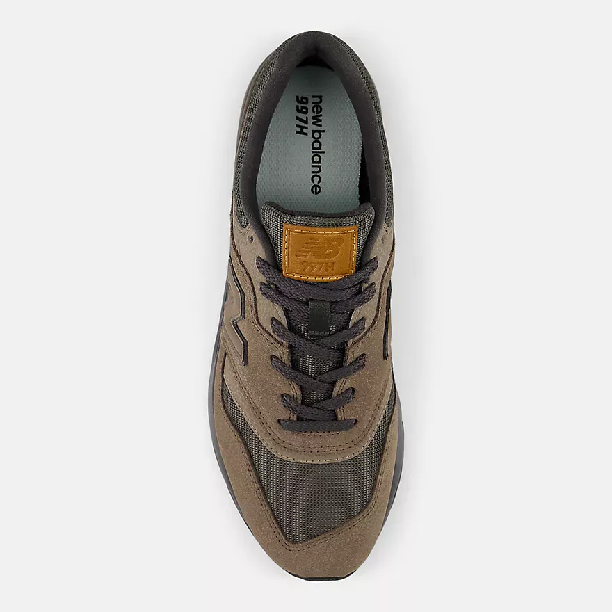 New Balance Mens 997 Sneakers- Cortado/ Tornado - Image 4