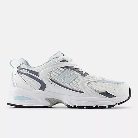 New Balance Unisex 530 Sneakers- White/Grey