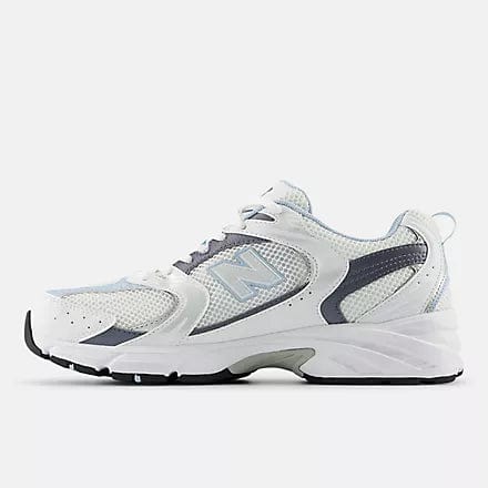 New Balance Unisex 530 Sneakers- White/Grey - Image 4