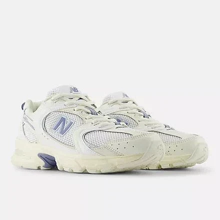 New Balance Unisex 530 Sneakers- Cream/ Blue - Image 2