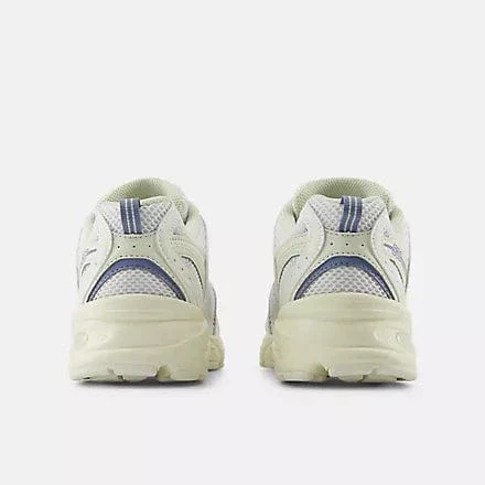 New Balance Unisex 530 Sneakers- Cream/ Blue - Image 5