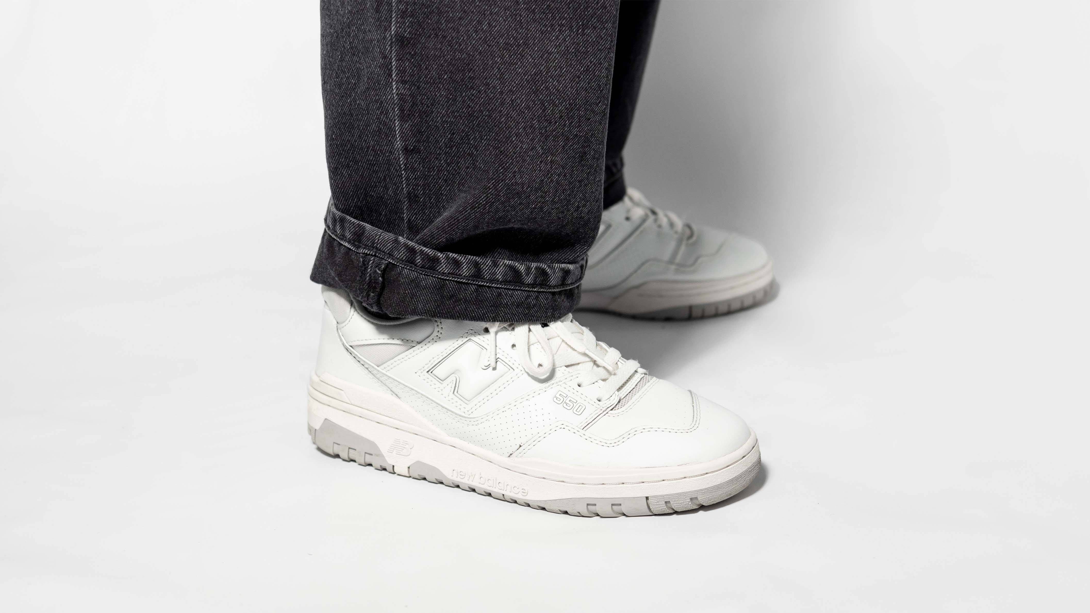 New Balance Unisex 550 Sneakers- White - Image 5