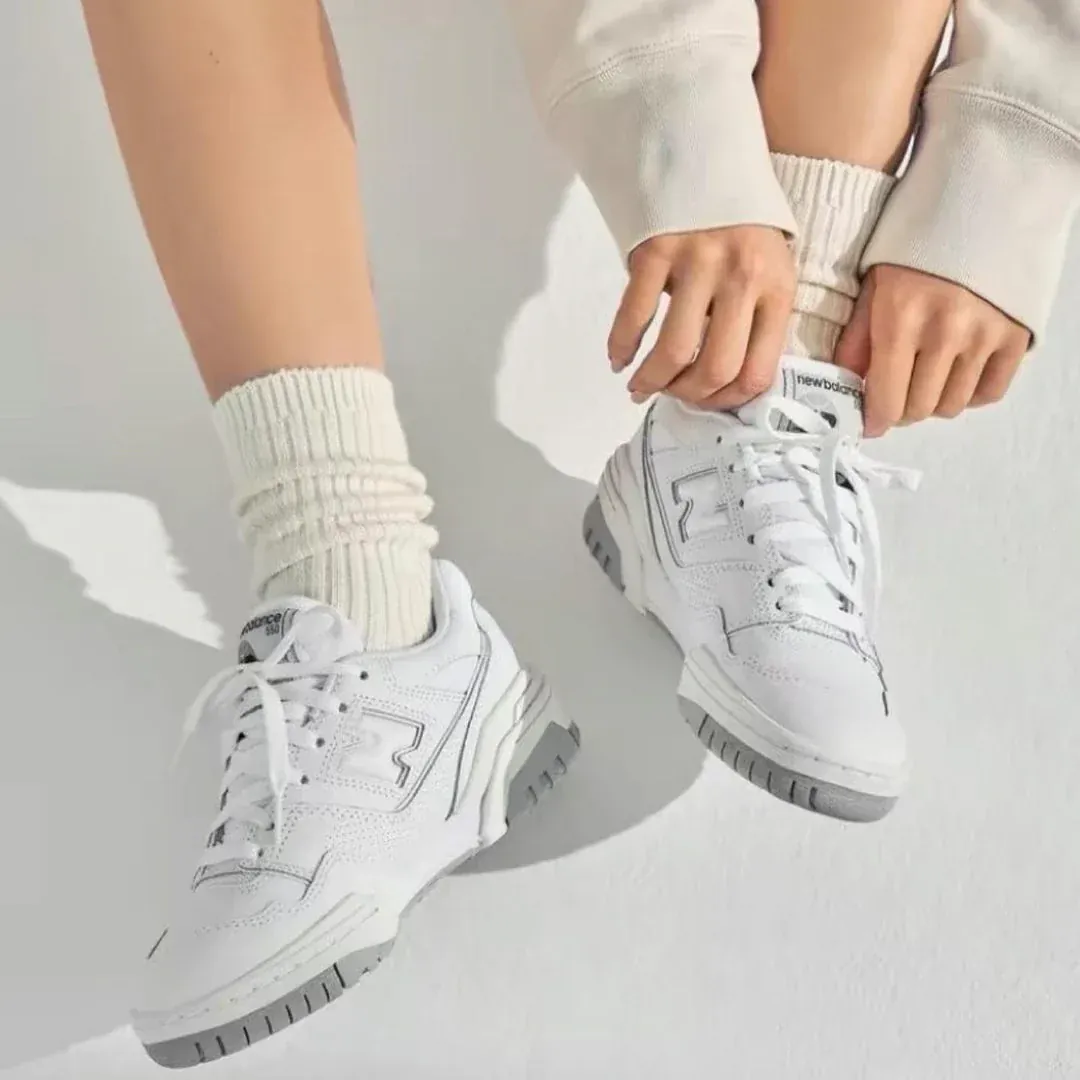 New Balance Unisex 550 Sneakers- White - Image 6