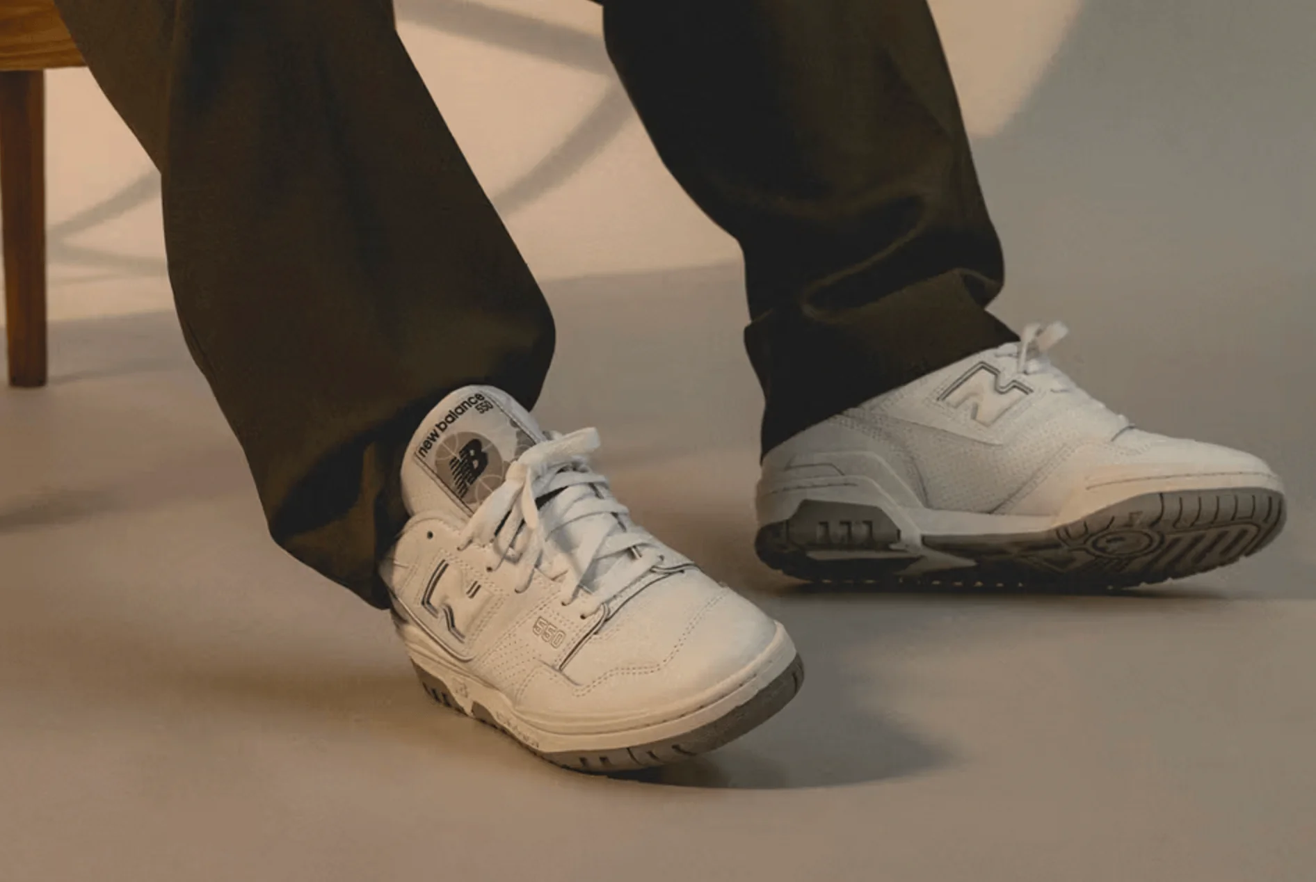 New Balance Unisex 550 Sneakers- White - Image 8