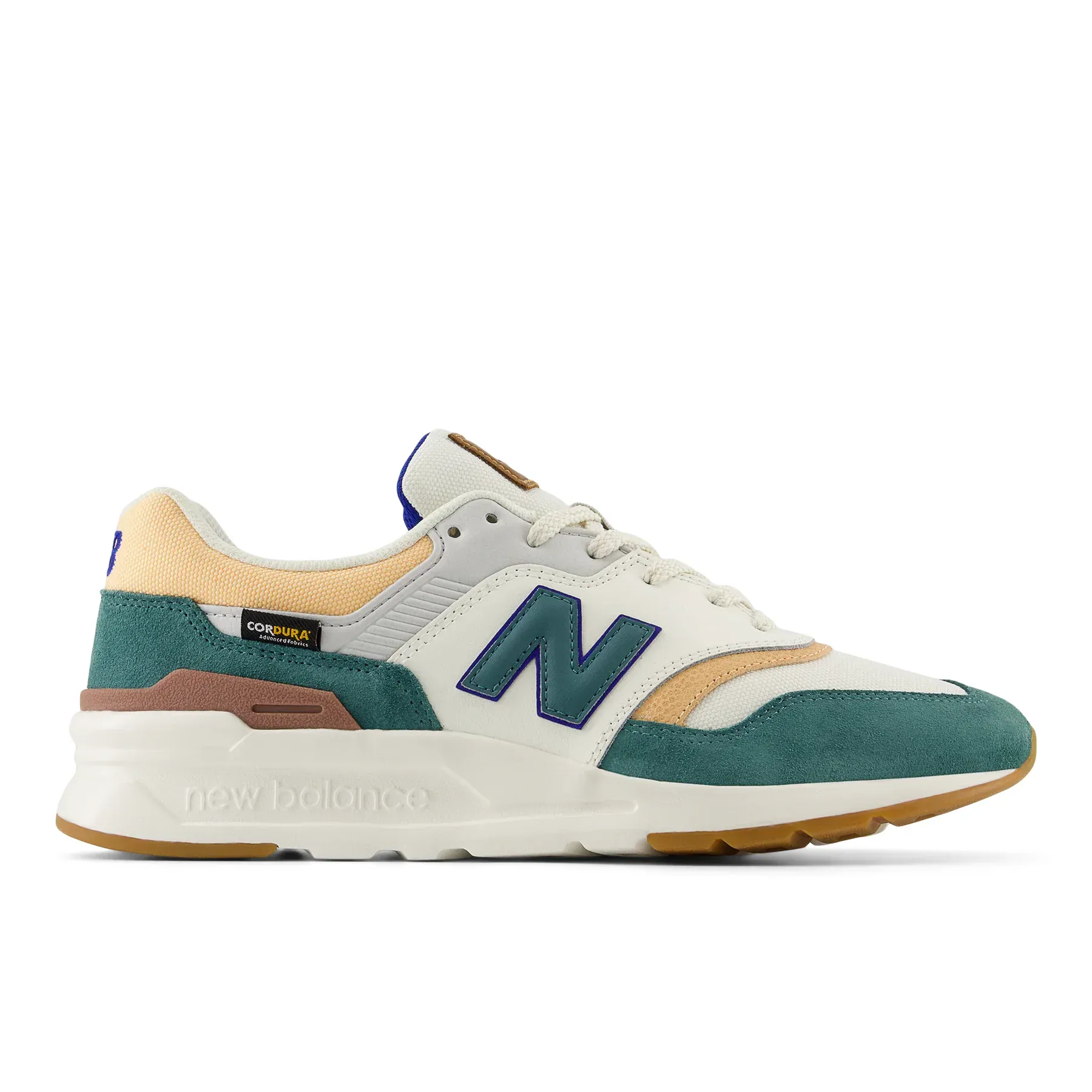 New Balance Unisex 997 Sneakers- Sea Salt/ New Spruce