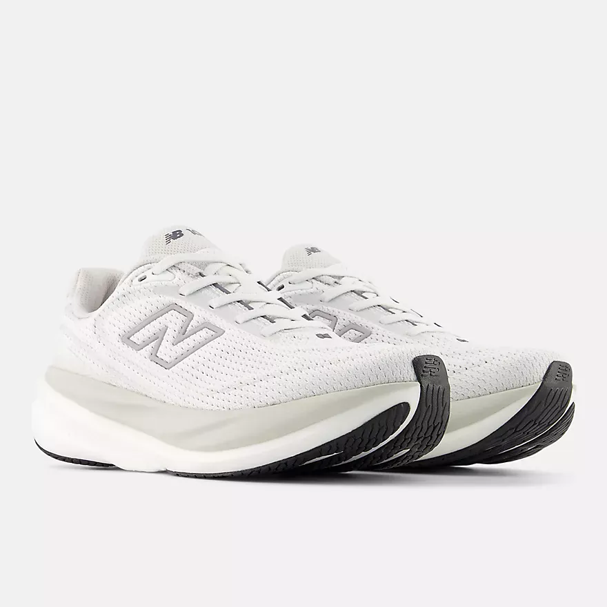 New Balance Women's 1080v15 Running Shoes- White/ Truffle Salt - Image 3