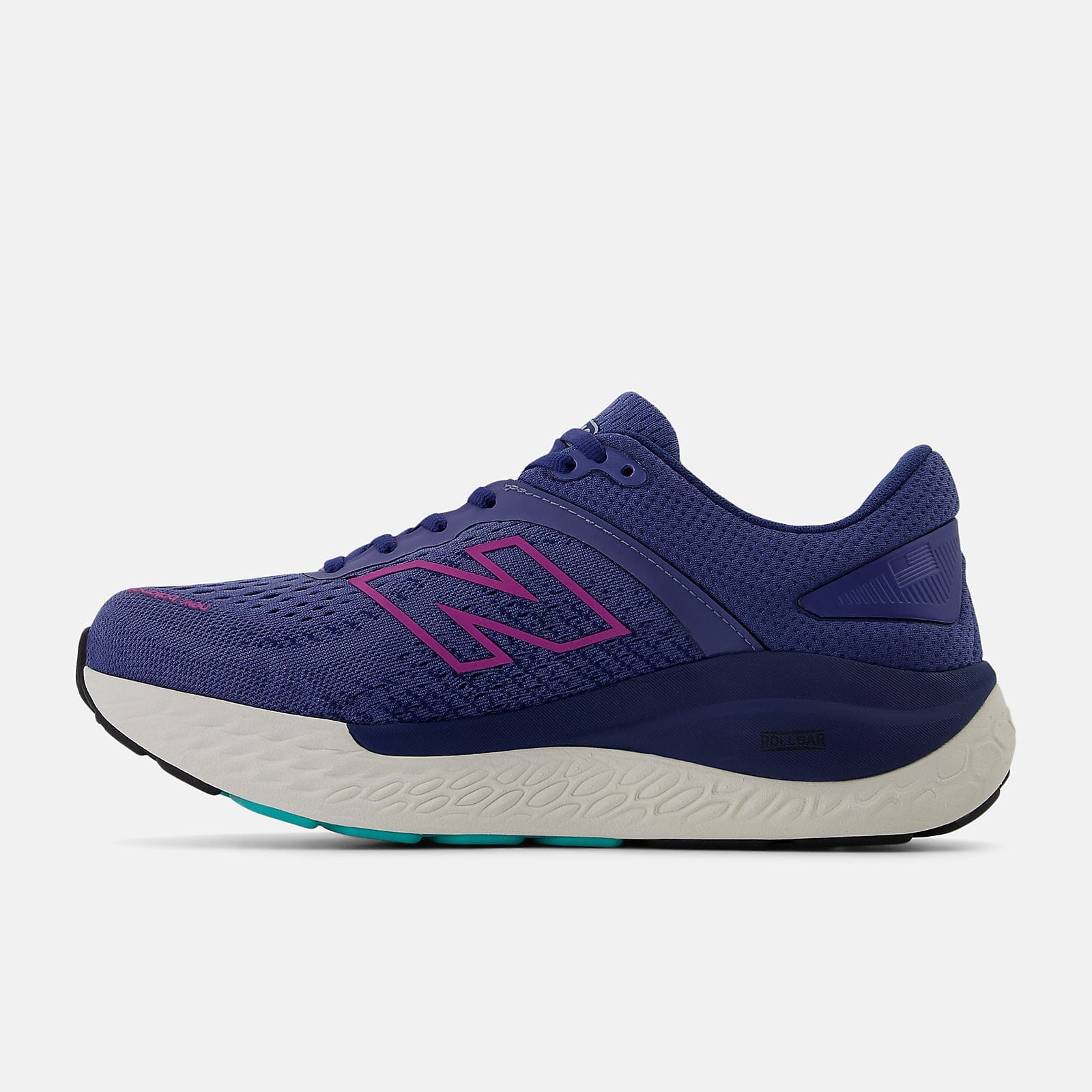 New Balance Women's 1540v4 Walking Shoes- Night Sky/ Cosmic Rose - Image 3