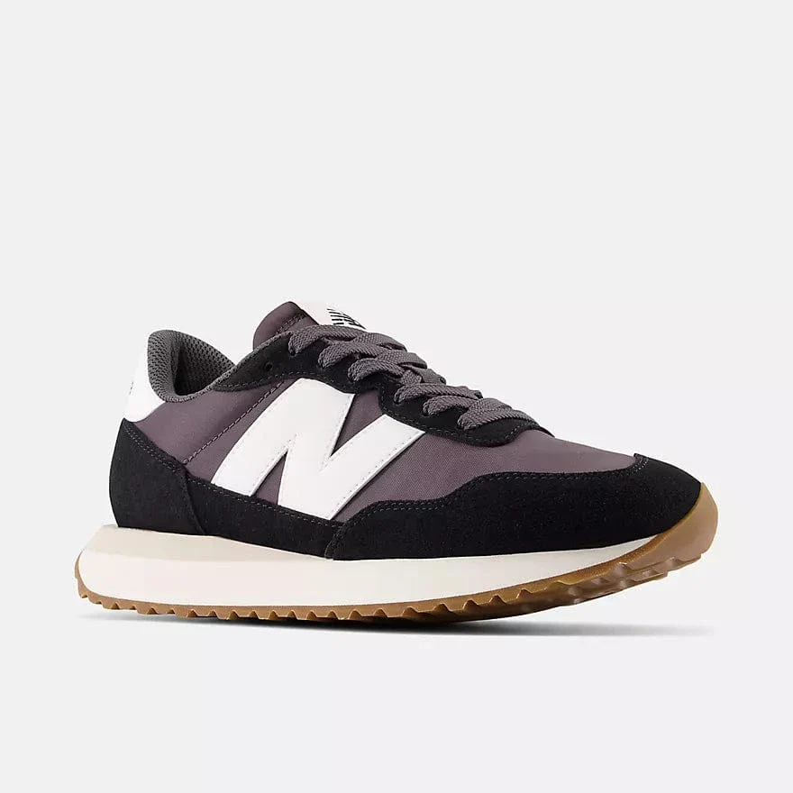 New Balance Women's 237 Running Sneakers- Black with Magnet & Sea Salt - Image 2