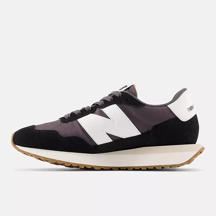 New Balance Women's 237 Running Sneakers- Black with Magnet & Sea Salt - Image 3