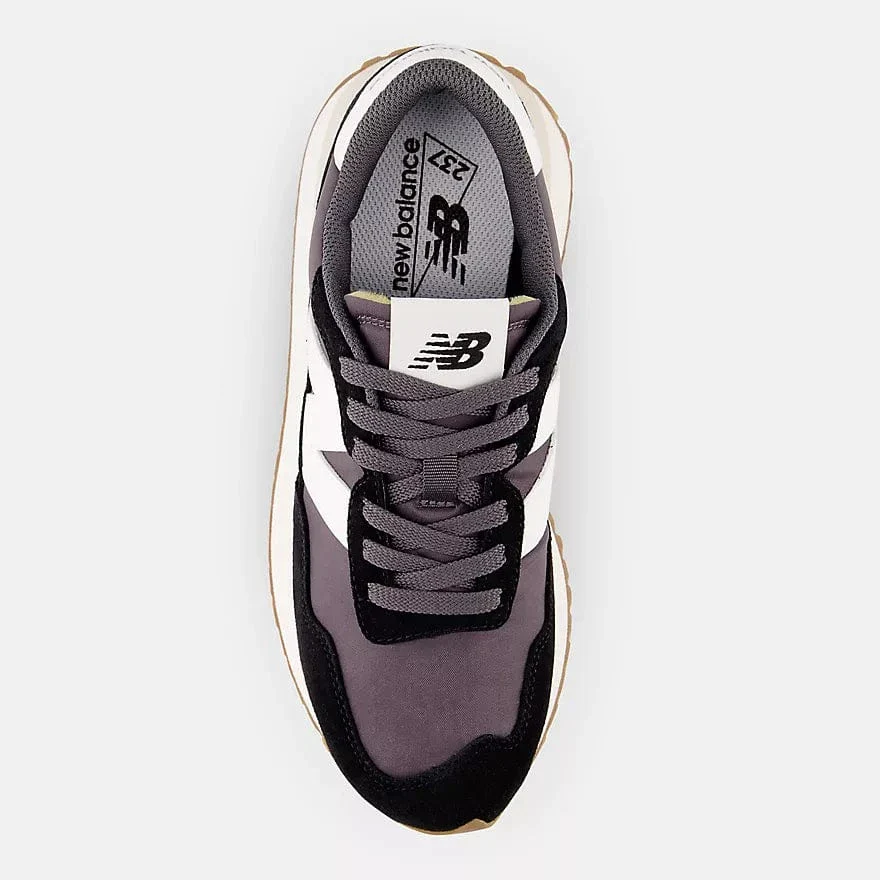 New Balance Women's 237 Running Sneakers- Black with Magnet & Sea Salt - Image 4