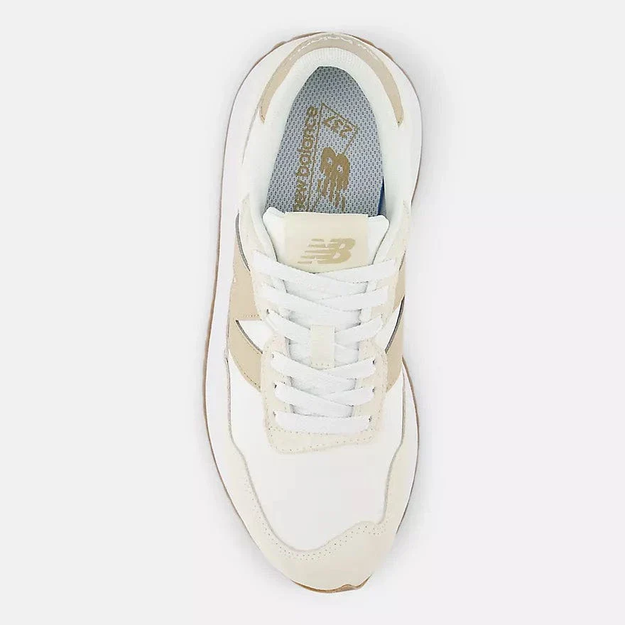 New Balance Women's 237 Running Sneakers- Sea Salt/ Incense - Image 3