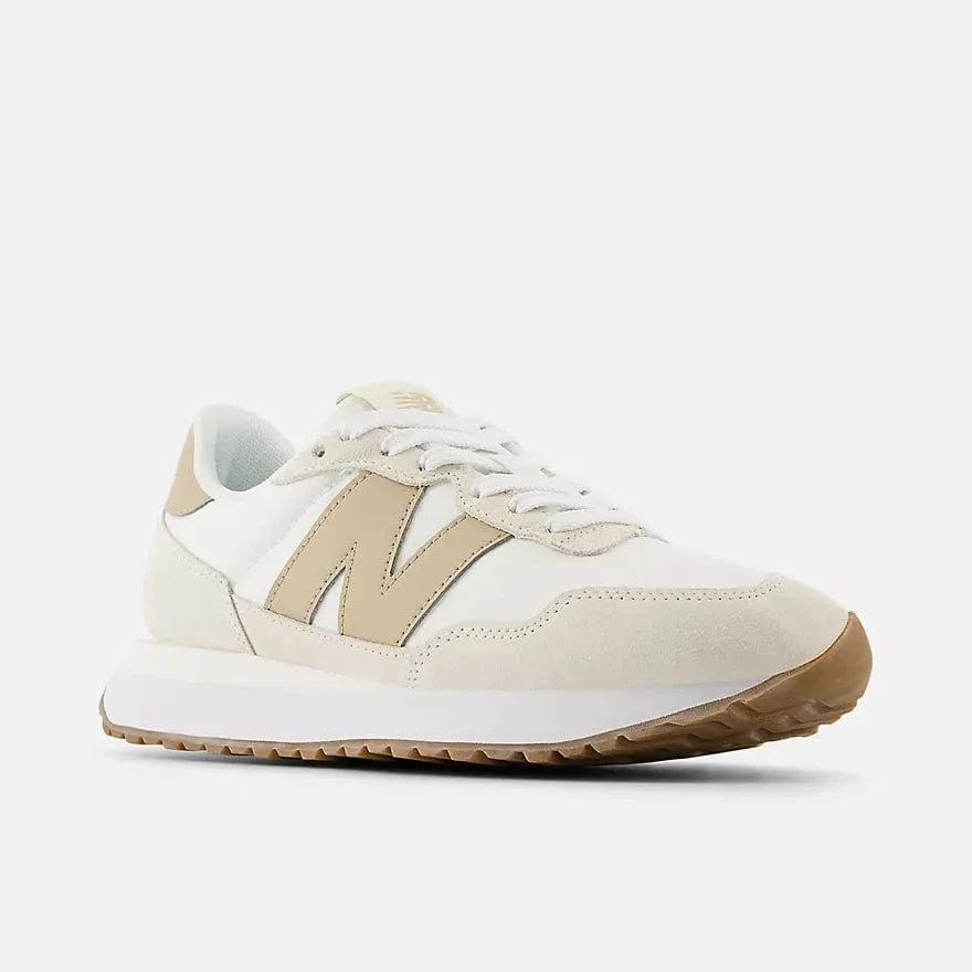 New Balance Women's 237 Running Sneakers- Sea Salt/ Incense - Image 4
