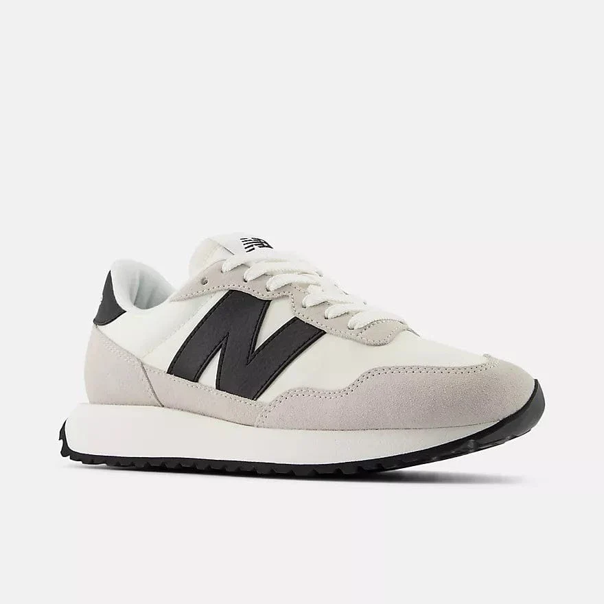 New Balance Women's 237 Running Sneakers- Silver Birch/ Black - Image 4