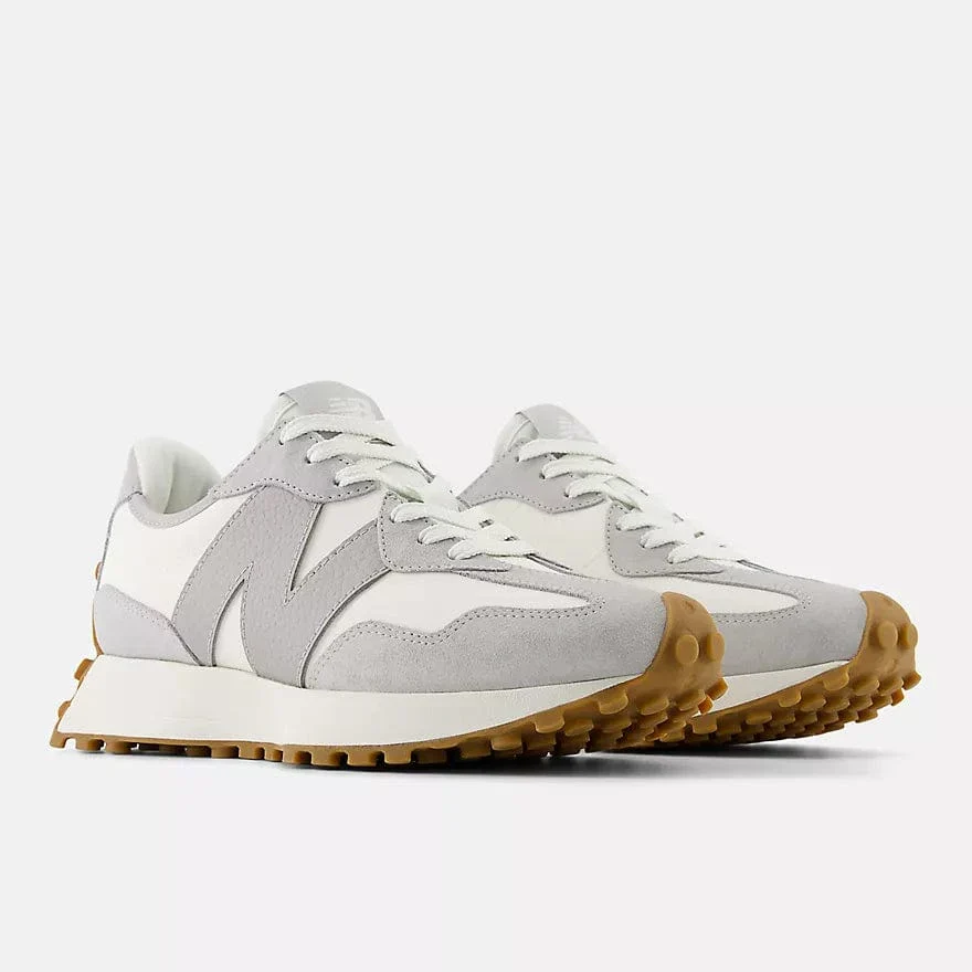 New Balance Women's 327 Sneakers- Grey/ Grey - Image 3
