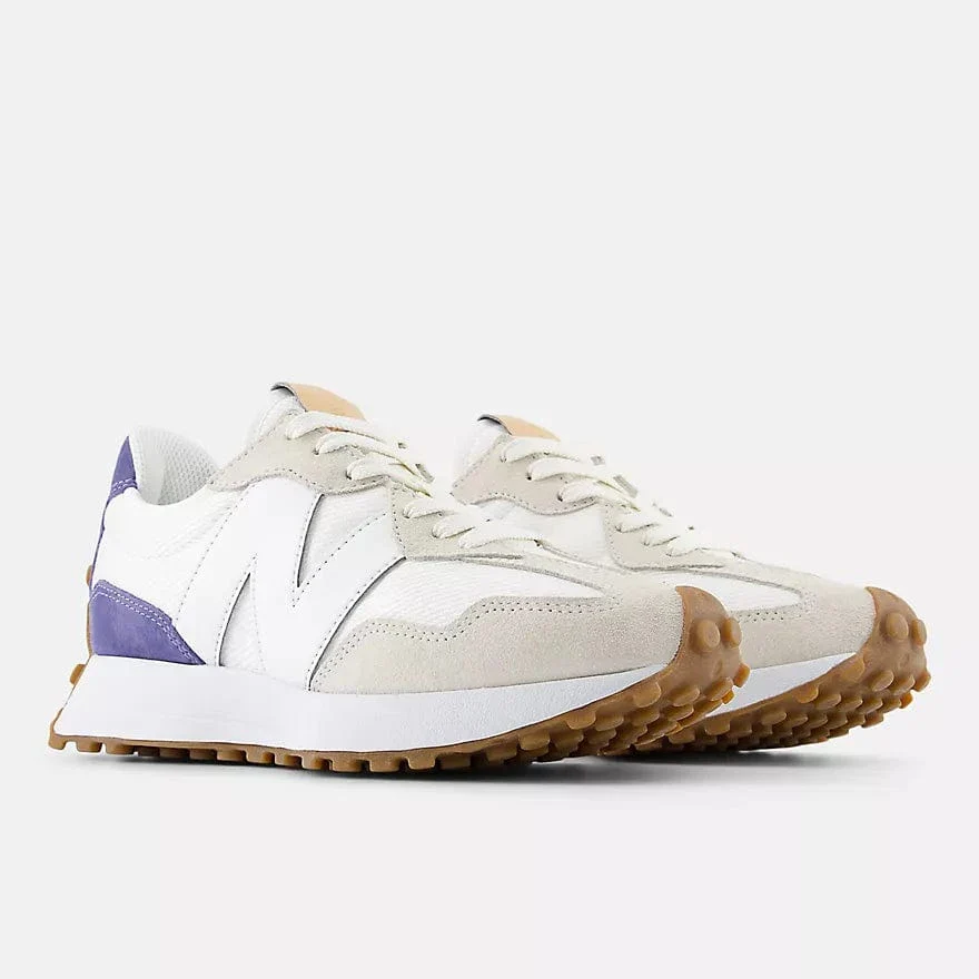 New Balance Women's 327 Sneakers- Linen with Dream State - Image 2
