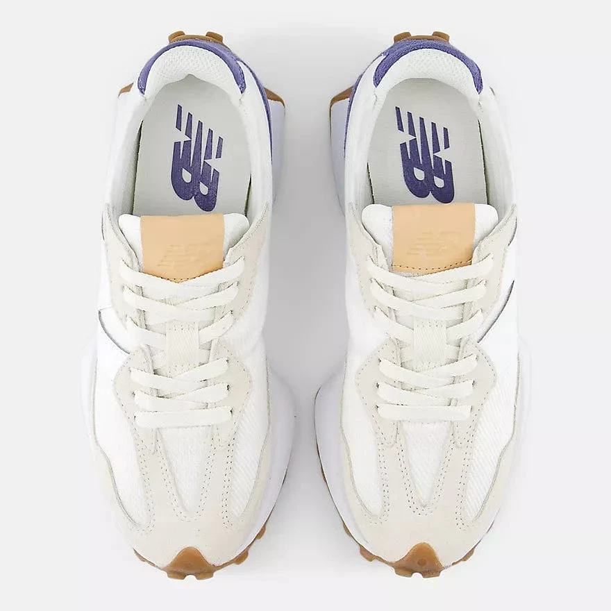 New Balance Women's 327 Sneakers- Linen with Dream State - Image 4