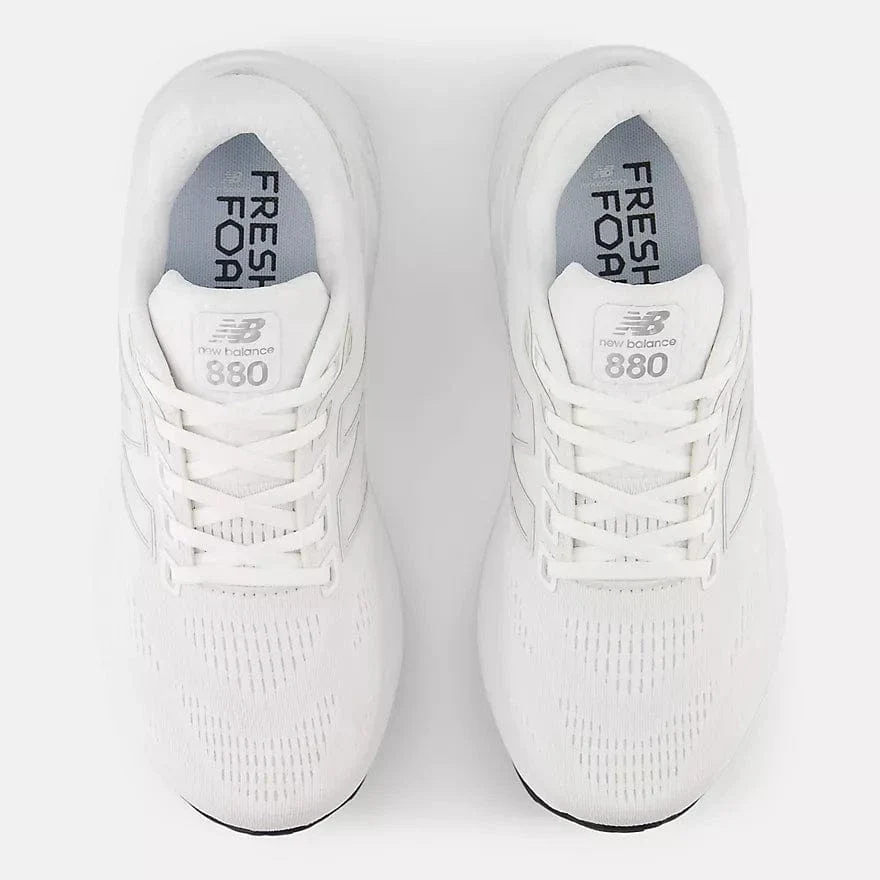New Balance Women's 880v15 Running Shoes- White/ White - Image 4