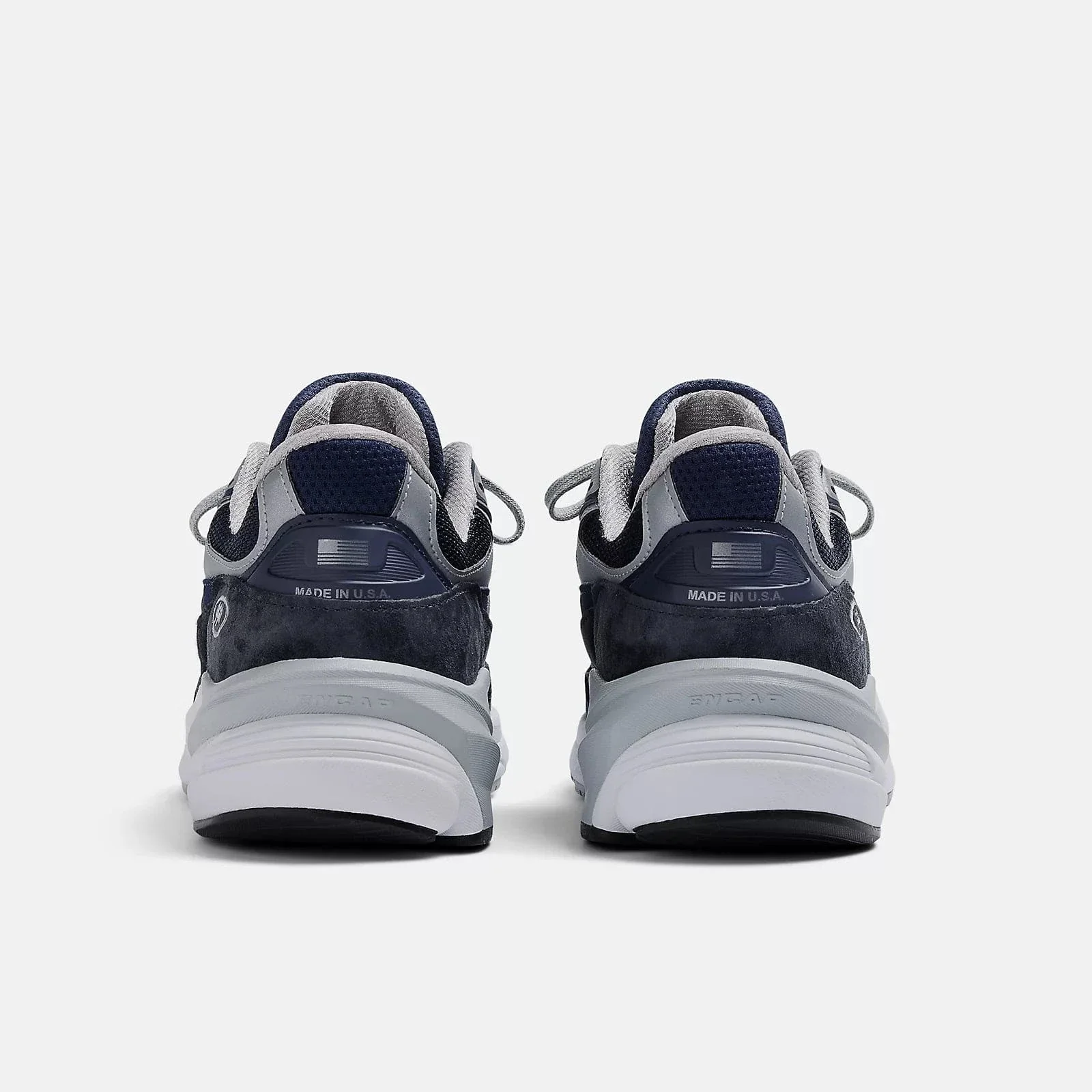 New Balance Women's 990v6 Running Shoes- Navy/White - Image 3