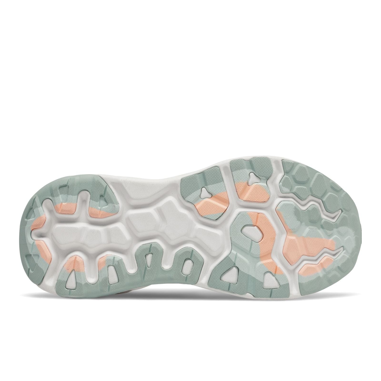 New Balance Women's More Foam v3 Running Shoes- Storm Blue/Light Mango - Image 3