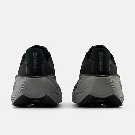 New Balance Women's More Foam v5 Running Shoes- Black/Grey - Image 5