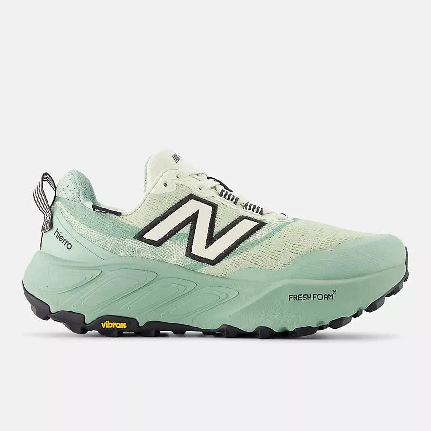 New Balance Women's Fresh Foam X Hierro v9 Gore-Tex® Hiking Shoes- Mineral with Permafrost & Mosaic Green