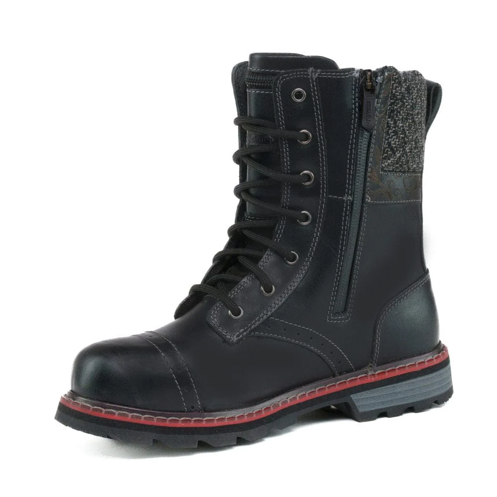 NexGrip Canada Women's Ice Ruby 5.0 Boots- Black - Image 2