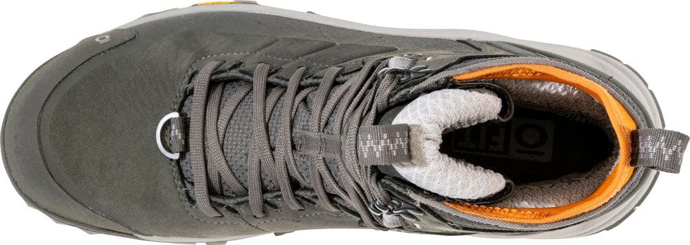 Oboz Men's Bangtail Mid Insulated Waterproof Hiking Boots- Charcoal - Image 5