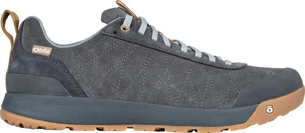 Oboz Men's Bozeman II Low Leather Shoes- Charcoal - Image 2