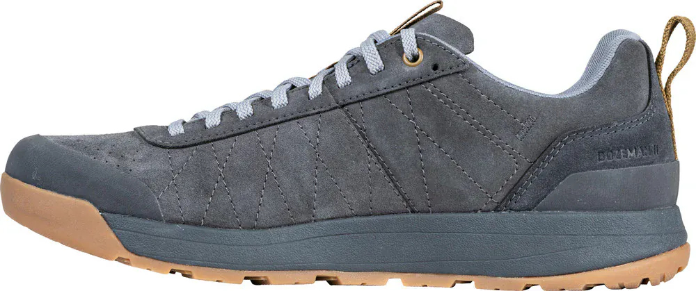 Oboz Men's Bozeman II Low Leather Shoes- Charcoal - Image 3