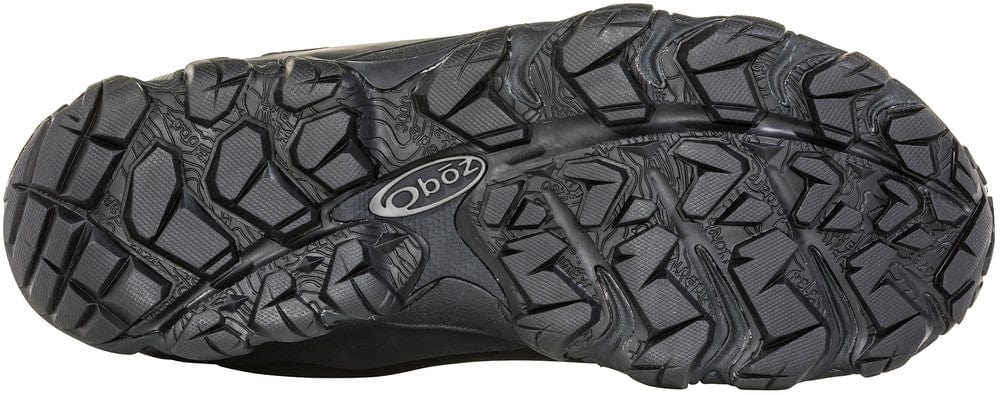 Oboz Men's Bridger 10" Insulated Waterproof Hiking Boots- Midnight Black - Image 2