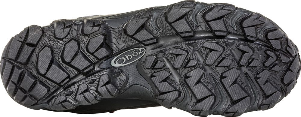 Oboz Men's Bridger 8" Insulated Waterproof Hiking Boots- Midnight Black - Image 3
