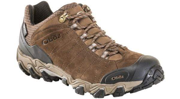 Oboz Men's Bridger Low Waterproof Hiking Shoes- Canteen Brown - Image 2