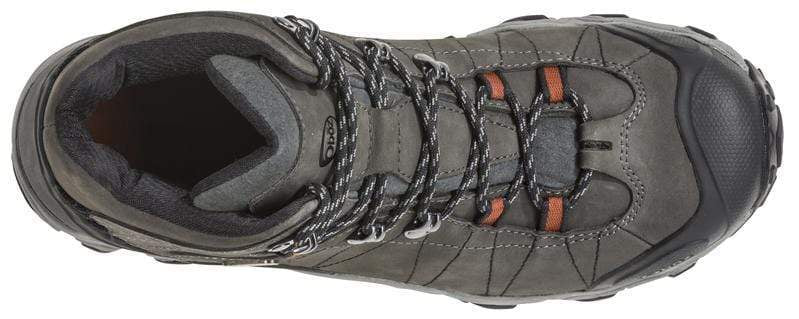 Oboz Men's Bridger Mid Waterproof Hiking Boots- Raven - Image 4