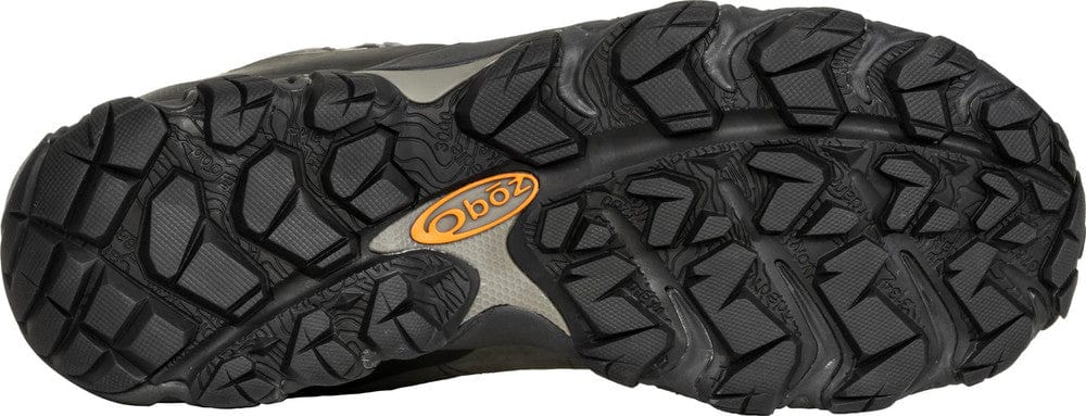 Oboz Men's Bridger Mid Waterproof Hiking Boots- Charcoal - Image 6