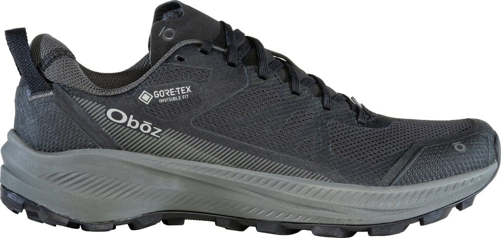 Oboz Men's Katabatic LT Low Gore-Tex® Hiking Shoes- Black Sea