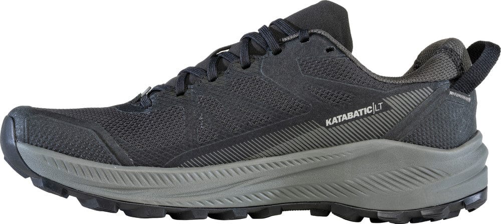Oboz Men's Katabatic LT Low Gore-Tex® Hiking Shoes- Black Sea - Image 3