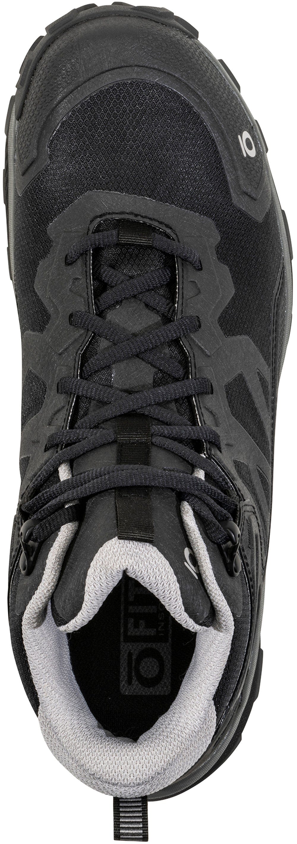 Oboz Men's Katabatic Mid Waterproof Hiking Boots- Black Sea - Image 6