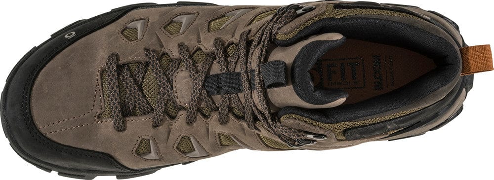 Oboz Men's Sawtooth X Mid Waterproof Hiking Boots- Charcoal - Image 2