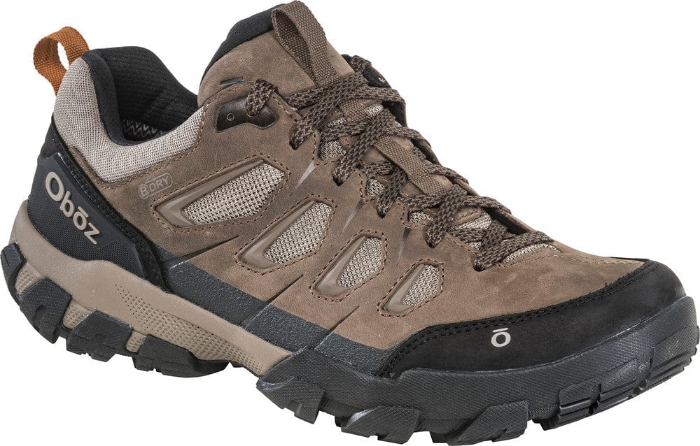 Oboz Men's Sawtooth X Low Waterproof Hiking Shoes- Canteen - Image 2
