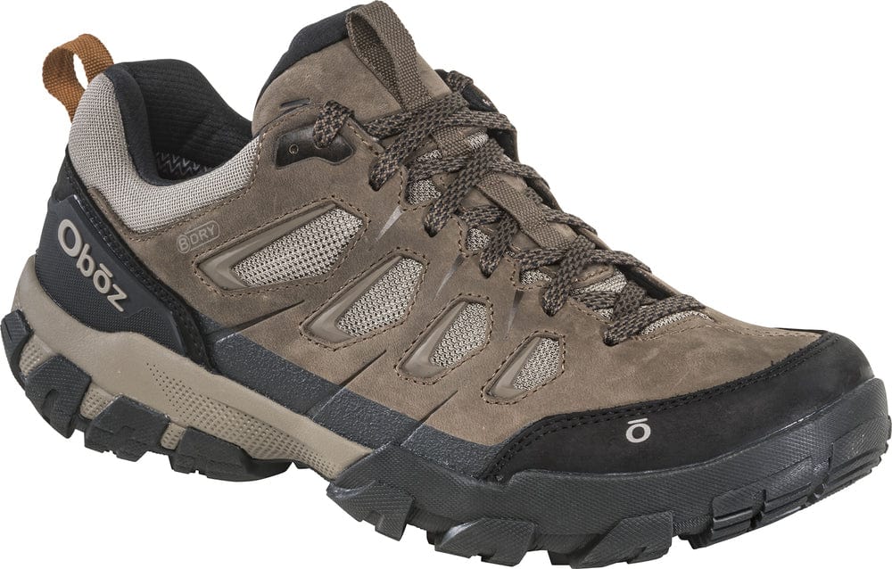 Oboz Men's Sawtooth X Low Waterproof Hiking Shoes- Charcoal - Image 2