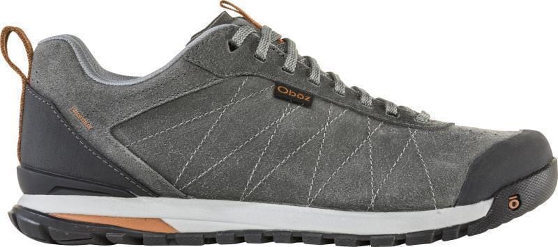 Oboz Men's Bozeman Low Leather Shoes- Charcoal
