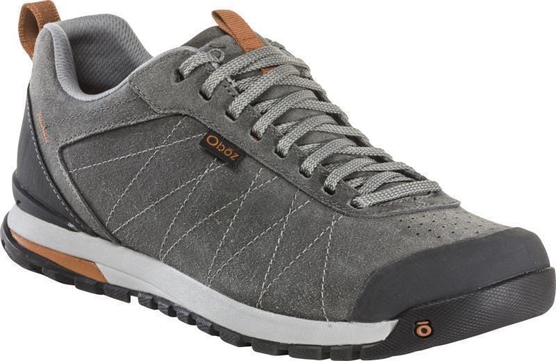 Oboz Men's Bozeman Low Leather Shoes- Charcoal - Image 2