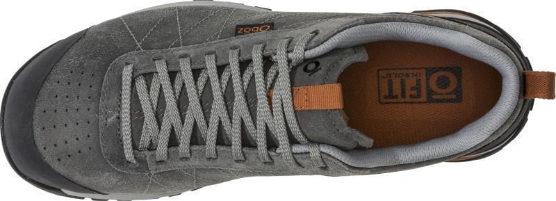 Oboz Men's Bozeman Low Leather Shoes- Charcoal - Image 4