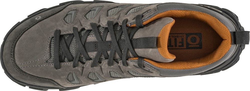 Oboz Men's Sawtooth X Low Hiking Shoes- Hazy Gray - Image 3