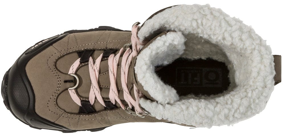 Oboz Women's Bridger 9'' Insulated Waterproof Hiking Boots- Brindle - Image 2