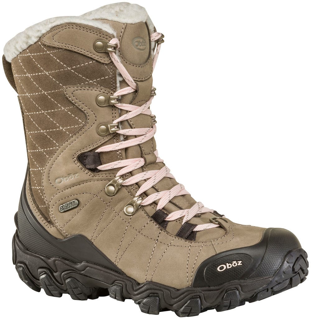 Oboz Women's Bridger 9'' Insulated Waterproof Hiking Boots- Brindle - Image 5